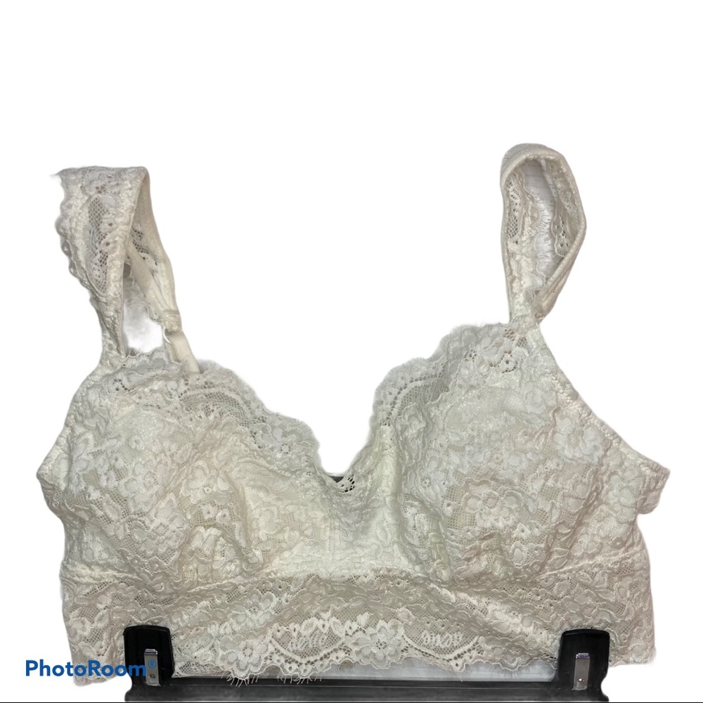 Aerie White Lace Bralette